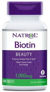  Natrol (Biotin) 1000  100 