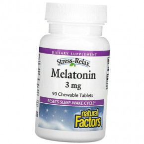  Natural Factors Melatonin 3 90 (72406008)