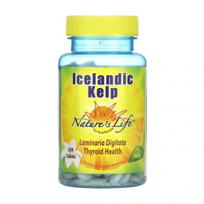  Nature's Life Icelandic Kelp 250 tab