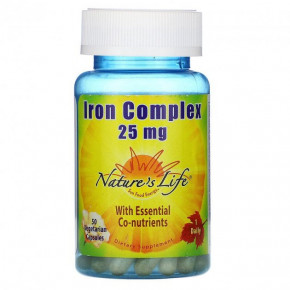 -    Natures Life (Iron Complex) 25  50 