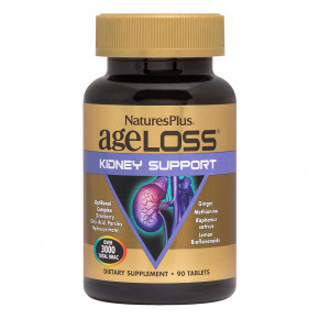  Natures Plus AgeLoss Kidney Support 90  