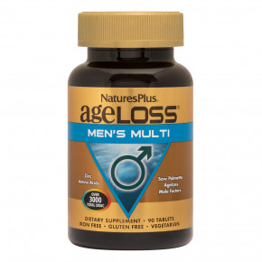  Natures Plus AgeLoss Mens Multi 90  