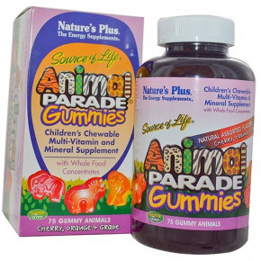  Nature's Plus Animal Parade Gummies 75  (36375033)