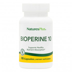  Natures Plus Bioperine 10 mg 90  