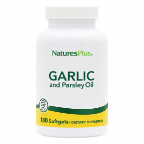 ³ Natures Plus Garlic and Parsley Oil 180 