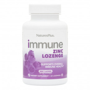  Natures Plus Immune Zinc 60   