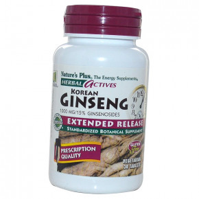  Nature's Plus Korean Ginseng 30  (71375010)