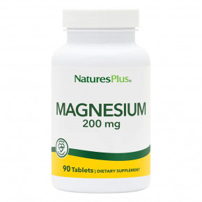  Natures Plus Magnesium 200 mg 90  