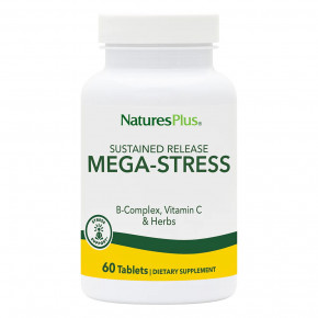  Natures Plus Mega-Stress Complex 60  