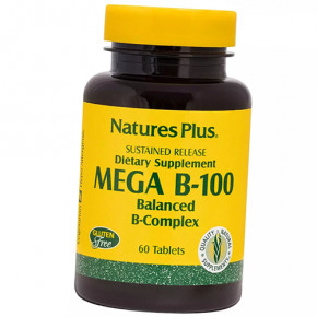       Natures Plus Mega B-100 Sustained Release 60 (36375154)