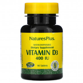 ³ 3 Natures Plus Vitamin D3 400  90 