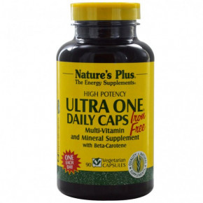     Natures Plus (Ultra One Iron Free) 90 