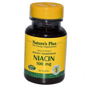  Nature's Plus Niacin 100 90  (36375006)