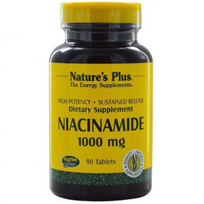  Natures Plus Niacinamide 1000 mg 90 