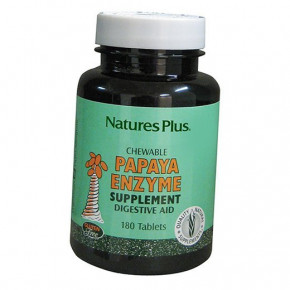  Nature's Plus Papaya Enzyme 180  (69375005)