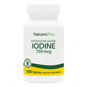  Natures Plus Potassium Iodide 150 mcg 100  