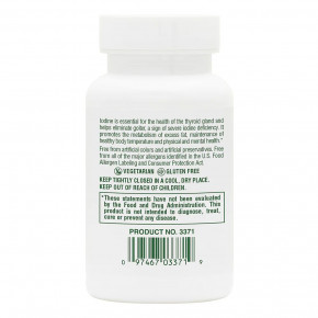  Natures Plus Potassium Iodide 150 mcg 100   4