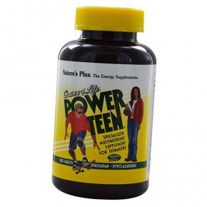  Nature's Plus Power Teen Multivitamin 180  (36375039)