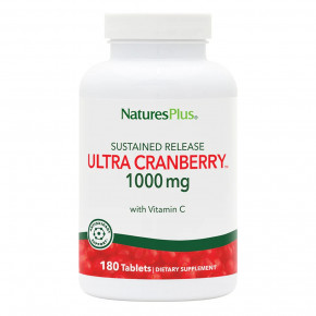  Natures Plus Ultra Cranberry 1000 180  