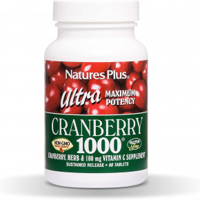  Natures Plus Ultra Cranberry 1000 90 