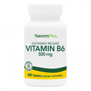 ³ Natures Plus Vitamin B6 500 mg 60 