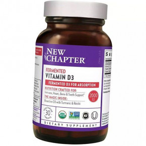 ³ New Chapter Fermented Vitamin D3 60 (36377027)