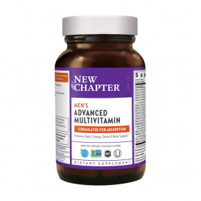    New Chapter Mans Advanced Multivitamin 120  