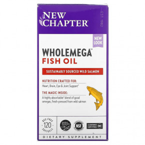   New Chapter Wholemega Fish Oil 120   4