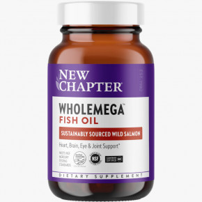   New Chapter Wholemega Fish Oil 30  