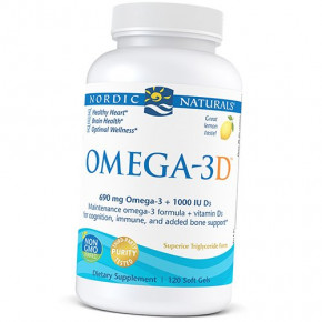  Nordic Naturals Omega-3D 120 (67352051)