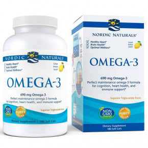   Nordic Naturals Omega-3 180  