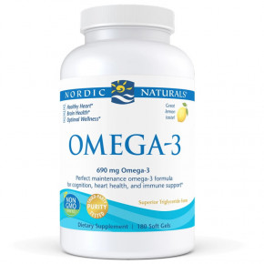   Nordic Naturals Omega-3 180   3