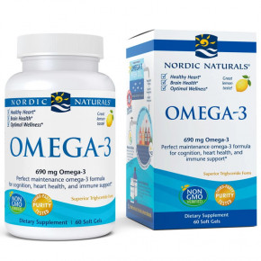   Nordic Naturals Omega-3 60  