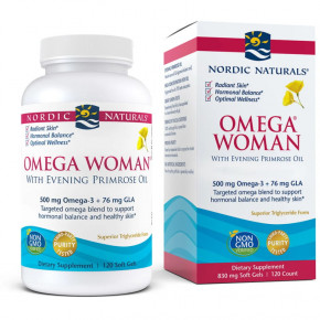   Nordic Naturals Omega Woman 120  