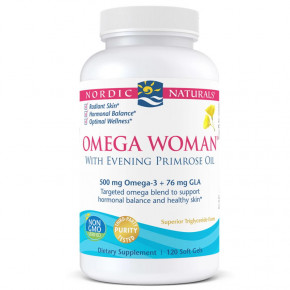   Nordic Naturals Omega Woman 120   3