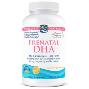   Nordic Naturals Prenatal DHA 180   3