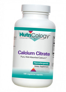 ³ Nutricology Calcium Citrate 180  (36373013)