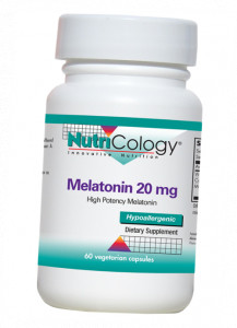  Nutricology Melatonin 20 60  (72373002)