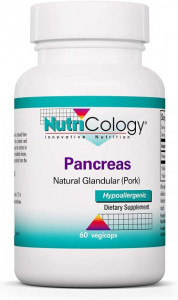  Nutricology Pancreas Natural Glandular 60   