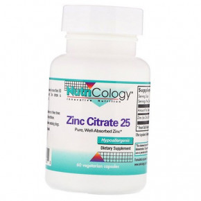  Nutricology Zinc Citrate 25 60  (36373024)