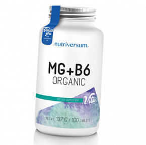  Nutriversum MG+B6 Organic 100  (36309004)