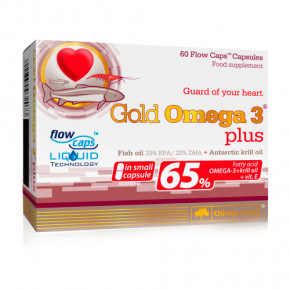  OLIMP Gold Omega 3 Plus 65 60 