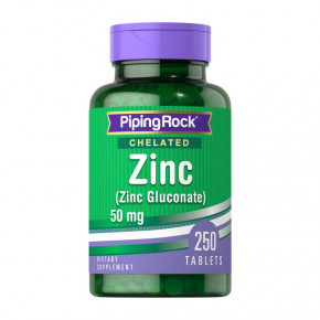  Piping Rock Zinc Gluconate 50  250 