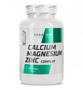    Progress Nutrition Calcium Magnesium Zinc 90  