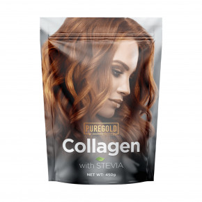  Pure Gold Collagen Stevia 450g Lemonade