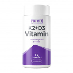  Pure Gold K2 D3 Vitamin 60 caps