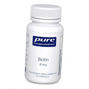  Pure Encapsulations Biotin 8 60  (36361006)