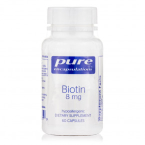 ³   Pure Encapsulations Biotin 8 mg 60 