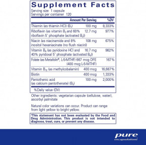    Pure Encapsulations (B-Complex Plus) 120  (PE-00449) 3