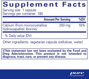  Pure Encapsulations (Calcium MCHA) 180  (PE-00859) 3